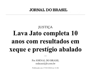 Reportagem do Jornal do Brasil tem a participação da pesquisadora Érica Anita Baptista, do INCT