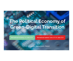 Submissões abertas para evento internacional sobre economia digital e transição verde