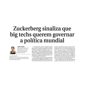 Opinião: Roseli Figaro assina texto publicado pelo Correio Braziliense