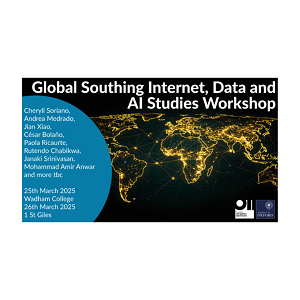 Workshop “Global Southing Internet, Data and AI studies” recebe submissões