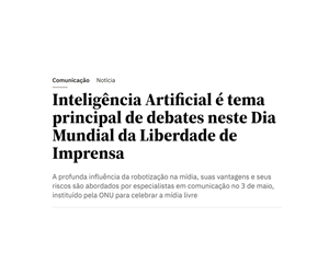 Raquel Recuero fala sobre uso da IA no jornalismo para Zero Hora