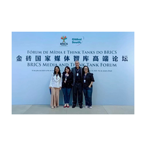Representantes do CODES, projeto do INCT, participam de Fórum de Mídia do Brics 