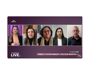 Coordenador do INCT-DSI participa do programa TV Senado Live
