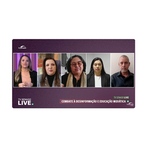 Coordenador do INCT-DSI participa do programa TV Senado Live