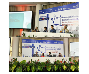 INCT-DSI marca presença em seminário sobre desinformação em saúde